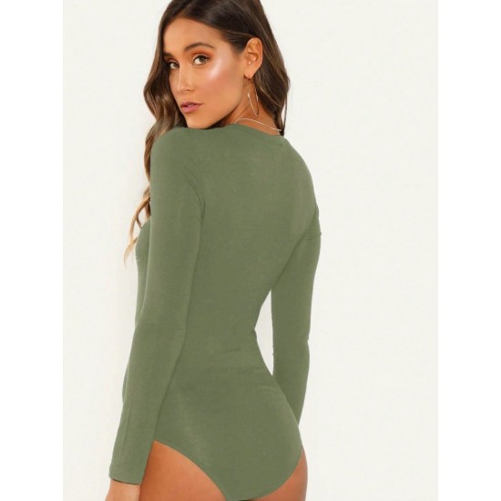 Sandy Kumaş Bodysuit, 11695