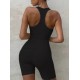 Kadın Sırt Sporcu Kesim Kaşkorse Mini  Bodycon , 16627