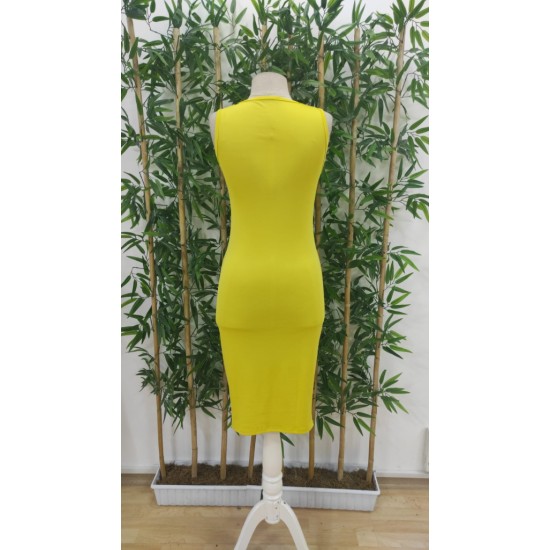 Kadın Bodycon Midi Boy Dalgıç Elbise, 17481