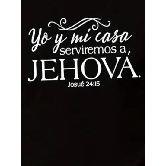 Erkek Jehova Baskılı Süprem T-shirt , 18546