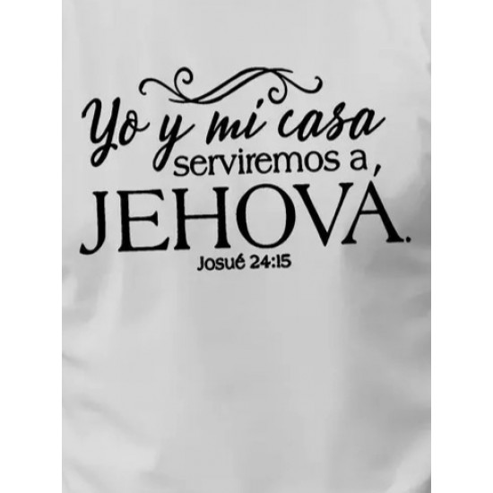 Erkek Jehova Baskılı Süprem T-shirt , 18545