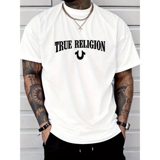 Erkek True Religion Baskılı Süprem T-shirt , 18576