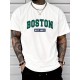 Men' S Boston Printed Single Jersey T-shirt , 18572