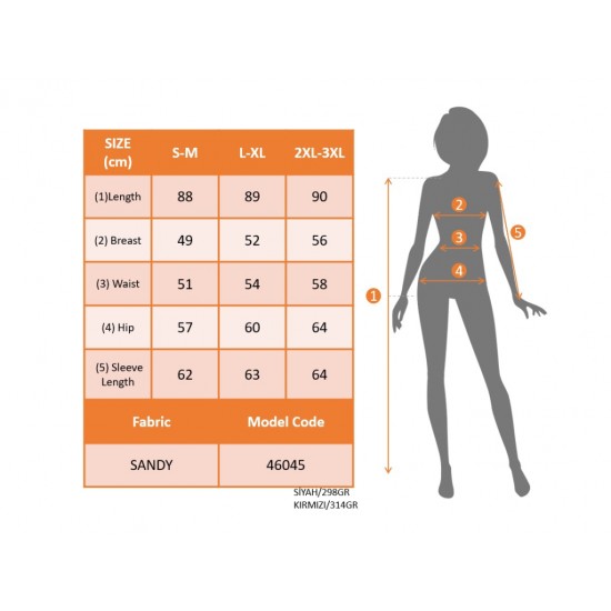 Kadın Uzun Kollu V Yakalı önden Düğmeli Kısa Sandy Elbise , 20961