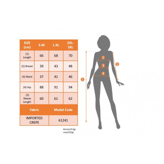 Kadın Uzun Kollu V Yakalı çapraz Geçmeli Detaylı Ithal Krep Bluz, 21674